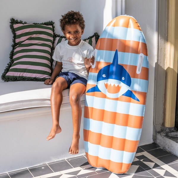 Opblaas Surfboard Shark 