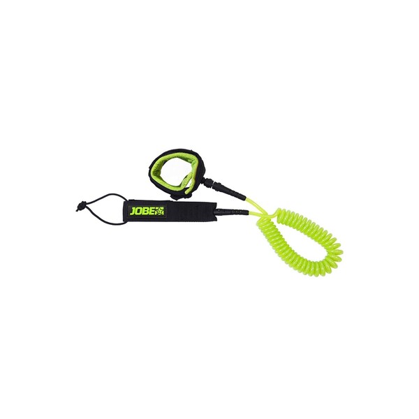 Jobe SUP Leash Coil Lime