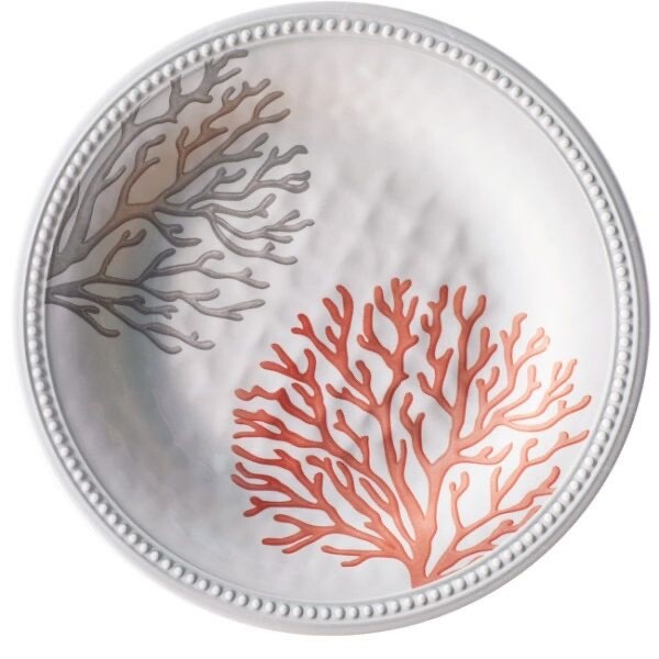 Harmony Mare Dinerbord Coral - set van 4
