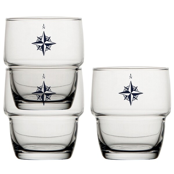 Northwind Stapelbaar Waterglas - Set van 4