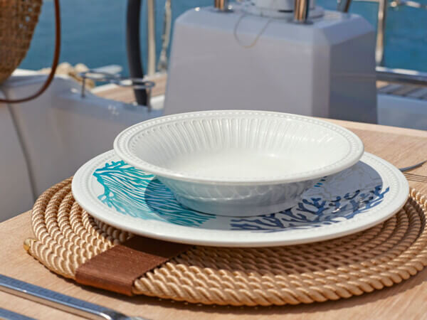 Harmony Mare Dinerbord Blue