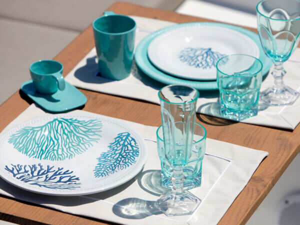Harmony Mare Dinerbord Blue
