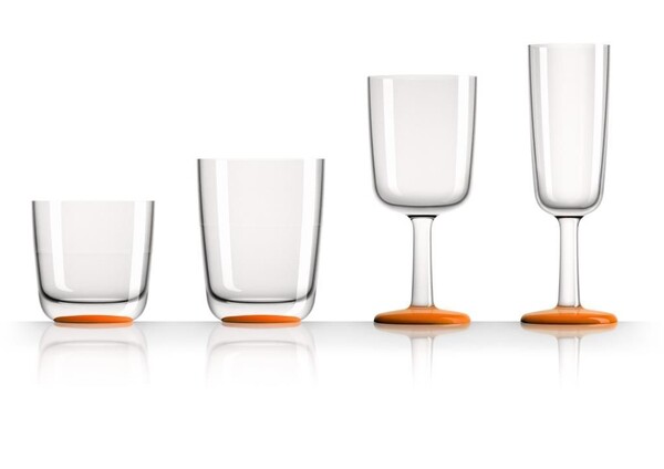 Glas Oranje Non-Slip