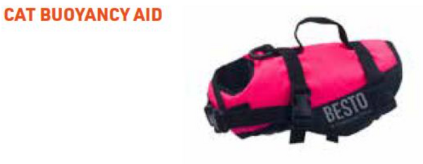 Besto Kattenzwemvest Deluxe 0-3 kg