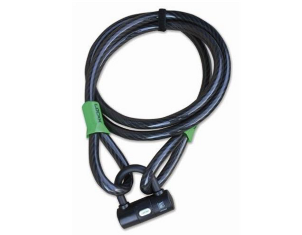 Lockk Kabelslot 2,5mtr 20mm ART-1 met beugelslot