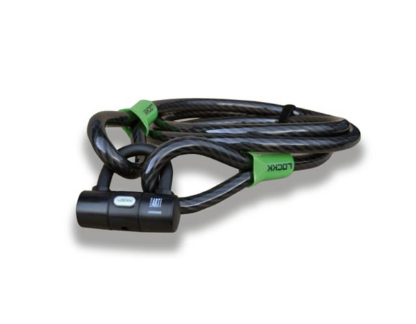 Lockk Kabelslot 2,5mtr 20mm ART-1 met beugelslot