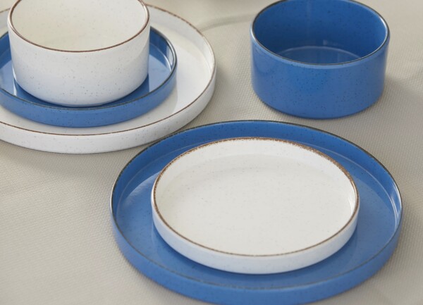 Maldivas Dinerbord Ivory - set van 4