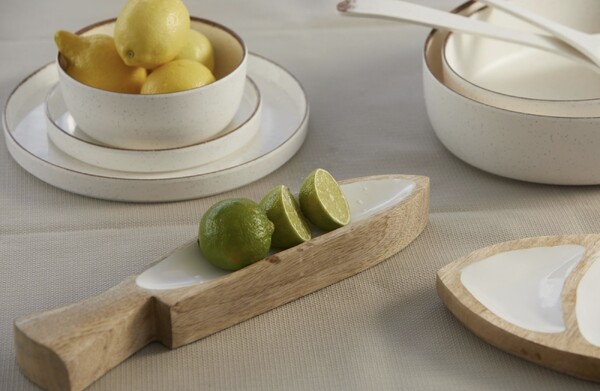 Maldivas Kom Ivory - set van 4