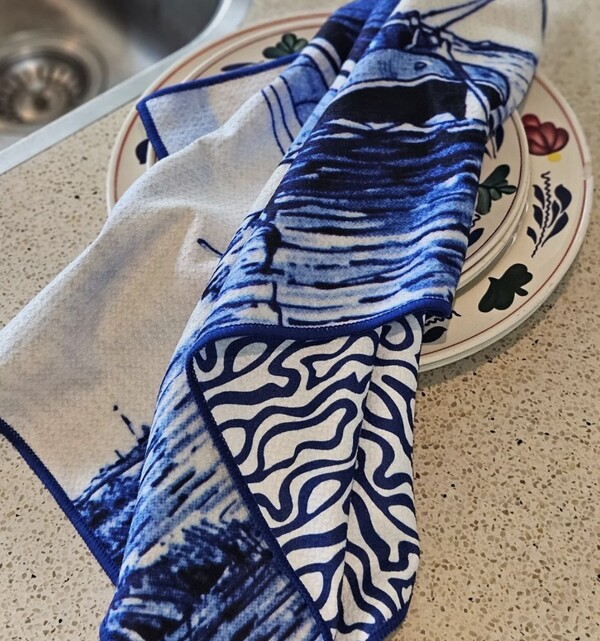 Keukendoek  Theedoek Boot SooBluu