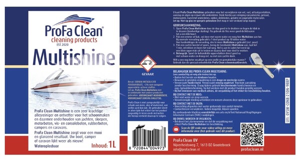 Profaclean Multishine