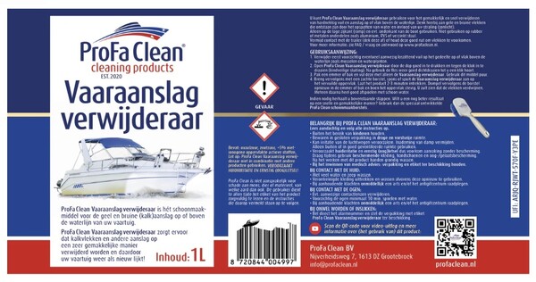 Profaclean Vaaraanslag Verwijderaar 