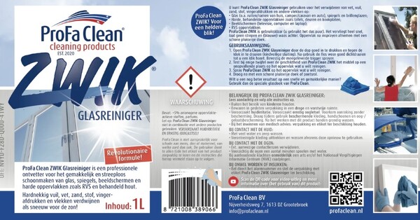 Profaclean Zwik Glasreiniger