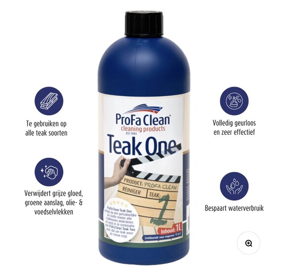 Profaclean Teak 1&2 Reiniger en Hersteller