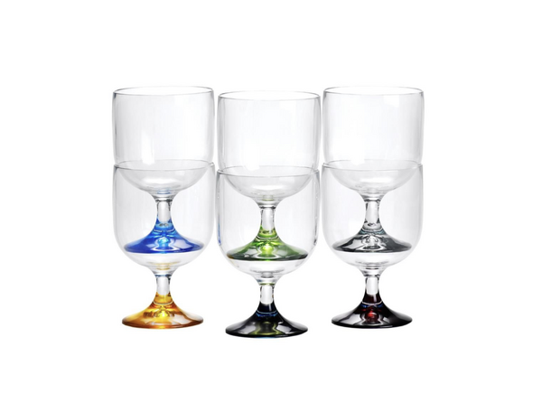 Party Colour Wijnglazen - set van 6