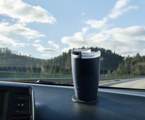 Magnetische Thermosbeker incl. Nano gel pad - Navy 