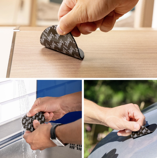 Magnetische Thermosbeker incl. Nano gel pad - Navy 
