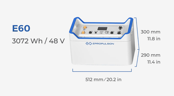 ePropulsion E60 accu