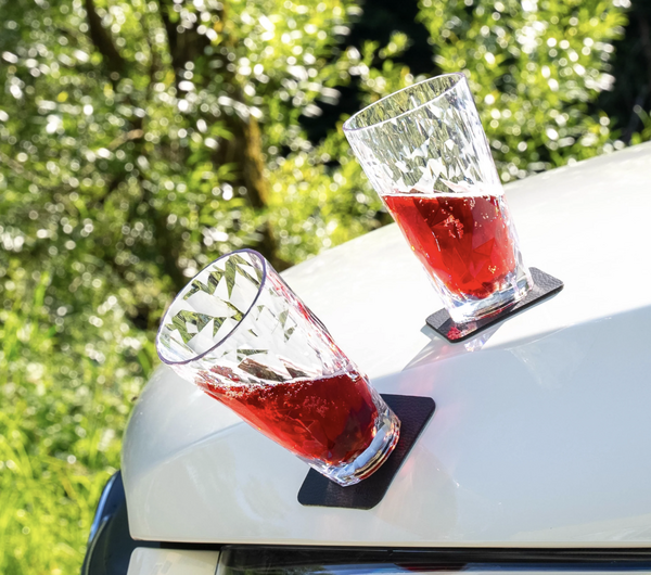 Magnetische Kunststof Longdrinkglazen - set van 2
