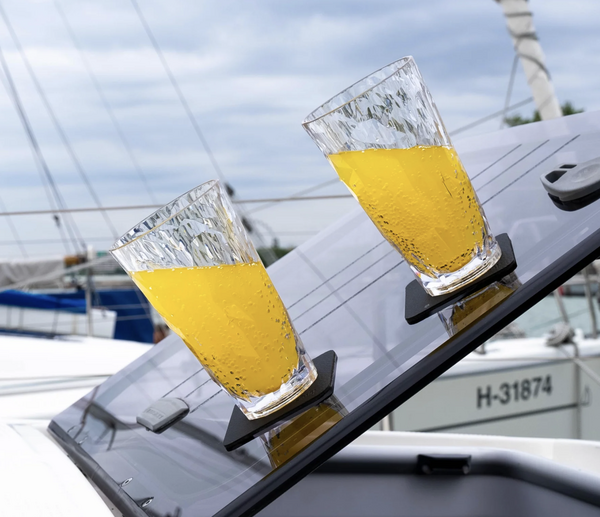 Magnetische Kunststof Longdrinkglazen - set van 2