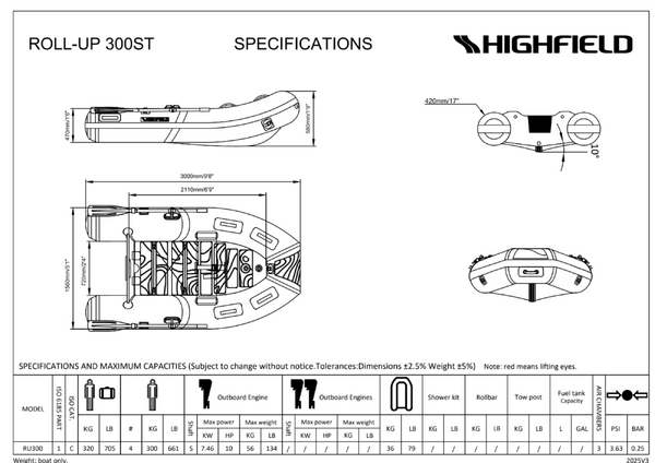 Highfield Roll Up EasyGo300