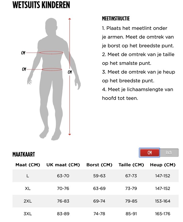 Jobe Full Wetsuit Kids 5/3 mm