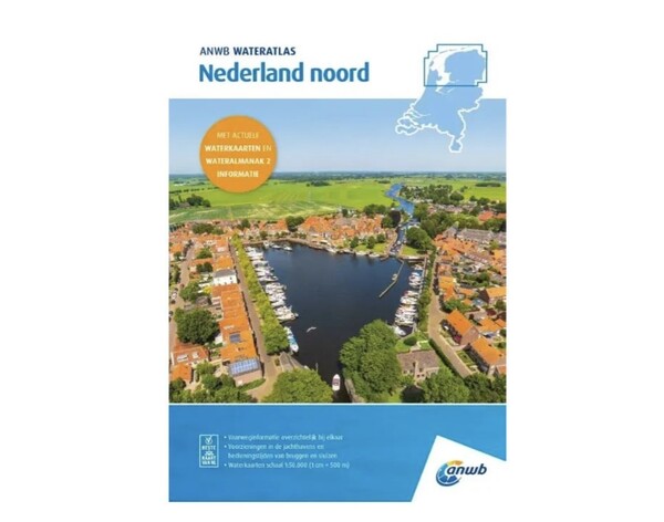ANWB Wateratlas Nederland Noord