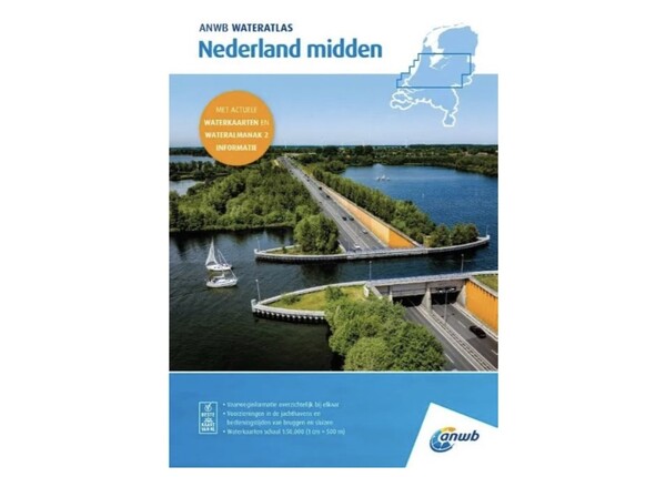 ANWB Wateratlas Nederland Midden