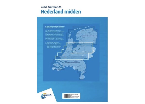 ANWB Wateratlas Nederland Midden