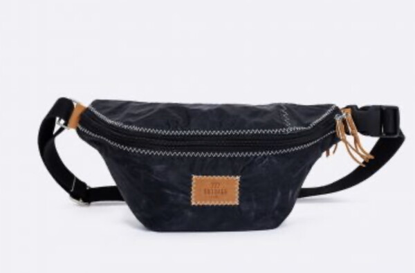 727 Cross Body Bum Bag Ibiza - zwart