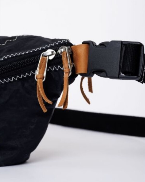727 Cross Body Bum Bag Ibiza - zwart