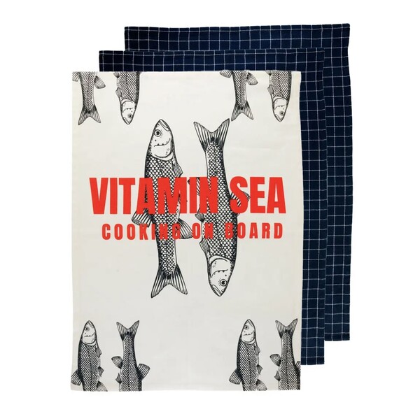 Vitamin Sea theedoeken set (3 st.)