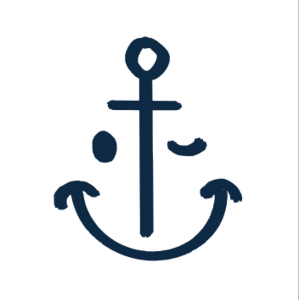 Set van 5 nautische wenskaarten met envelop 