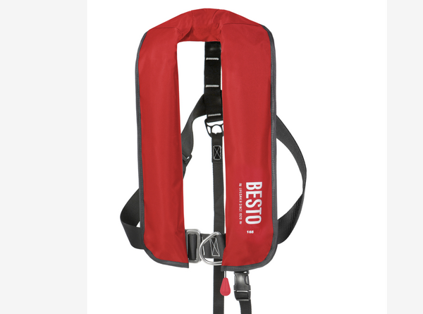 Besto 165N met harnas - rood