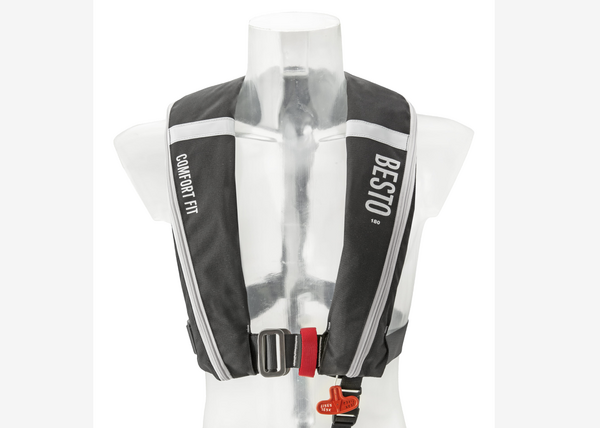 Besto Comfort Fit 180N met harnas - grijs