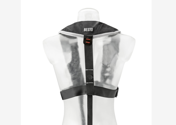 Besto Comfort Fit 180N met harnas - grijs