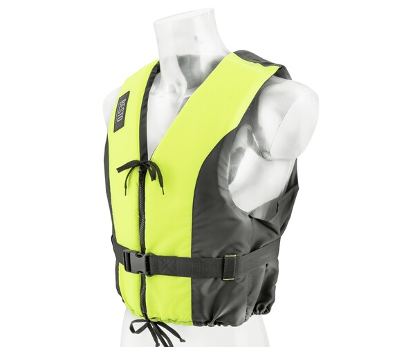 Besto Dinghy Vest geel/zwart - diverse maten
