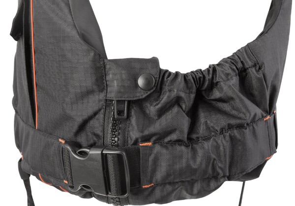 Besto Sailor Vest Black/Orange - div. maten