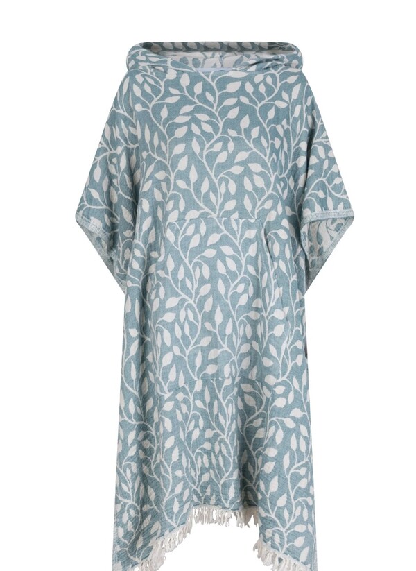 Poncho Leaf Petrol