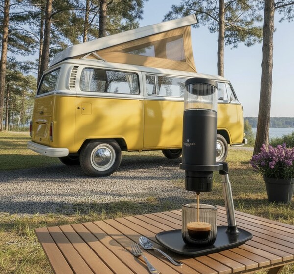 Compacte Espressomachine met USB