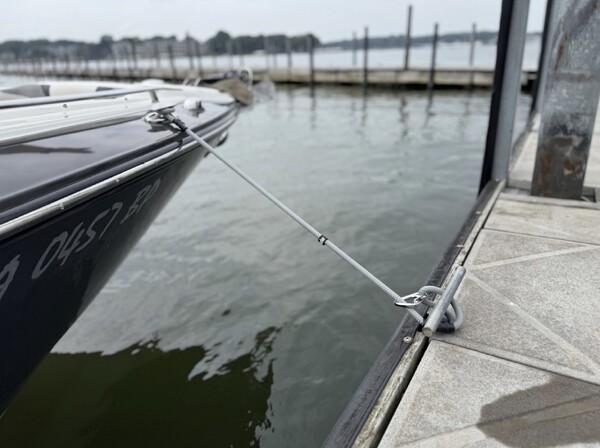 Dock Shock Aanmeerset M - Zilver