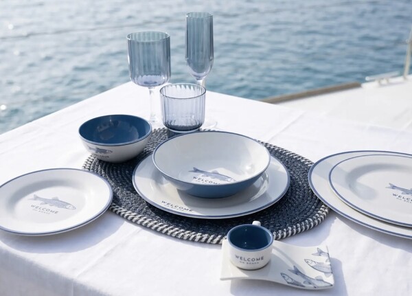 Nassau Placemats Blauw (set van 2)