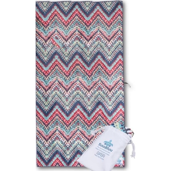 Sneldrogend Strandlaken Chevron Soobluu