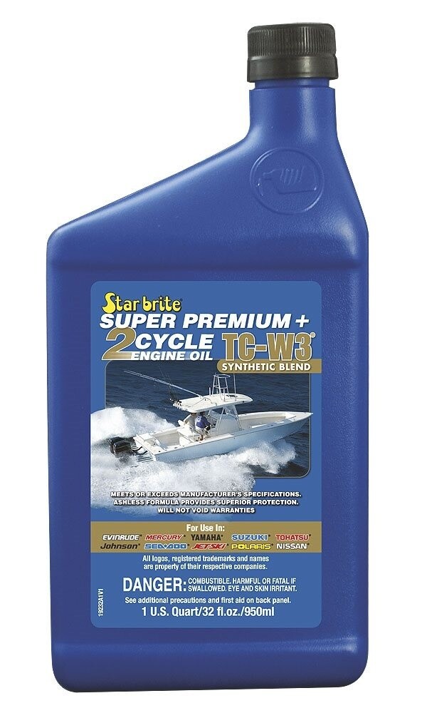 Starbrite Super Premium 2-takt motorolie 946 ml